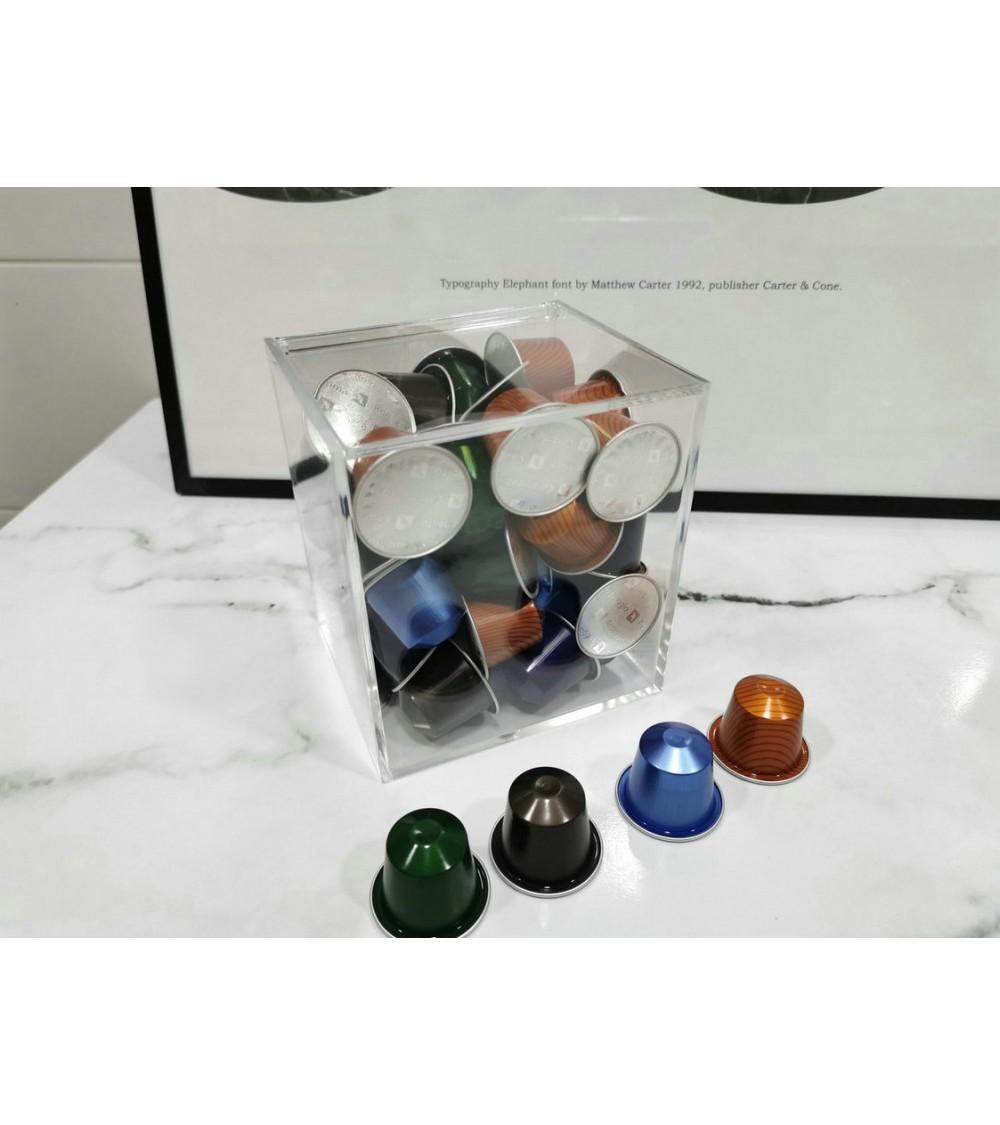 Dcasa Portacapsulas Metacrilato Para Capsulas De Cafe Nespresso O Dolcegusto
