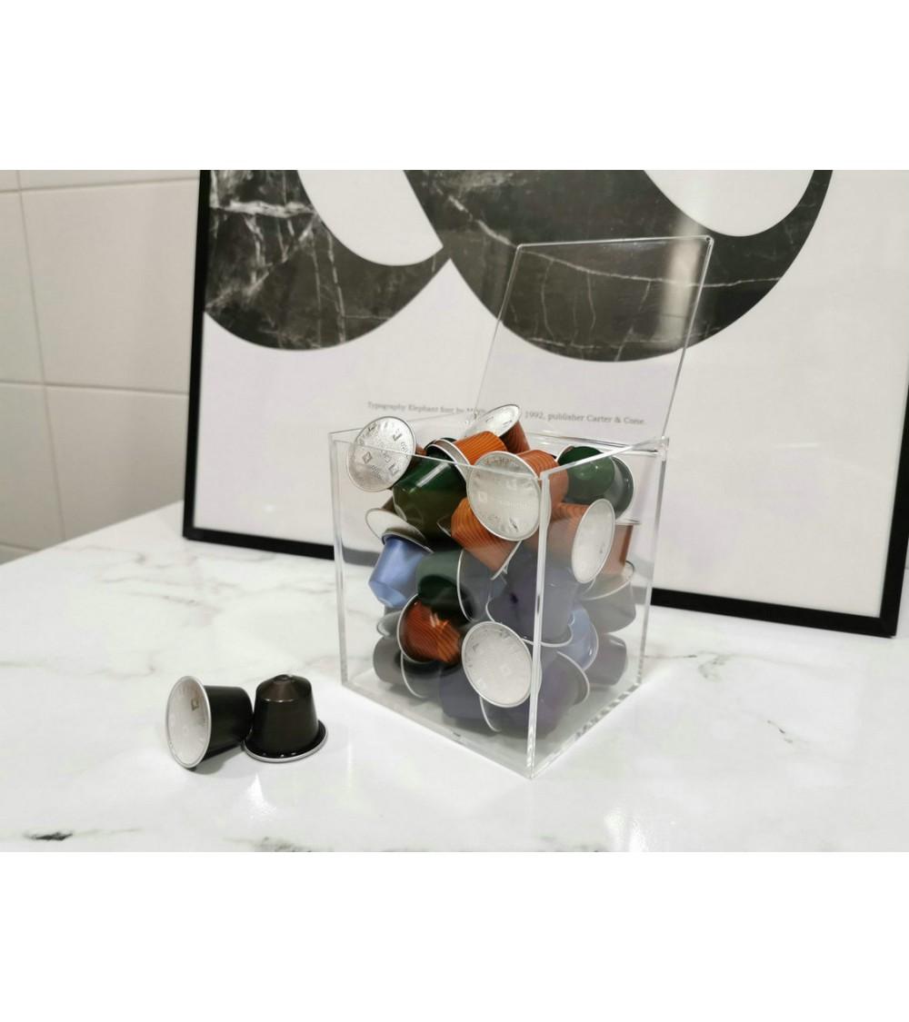 Dcasa Portacapsulas Metacrilato Para Capsulas De Cafe Nespresso O Dolcegusto