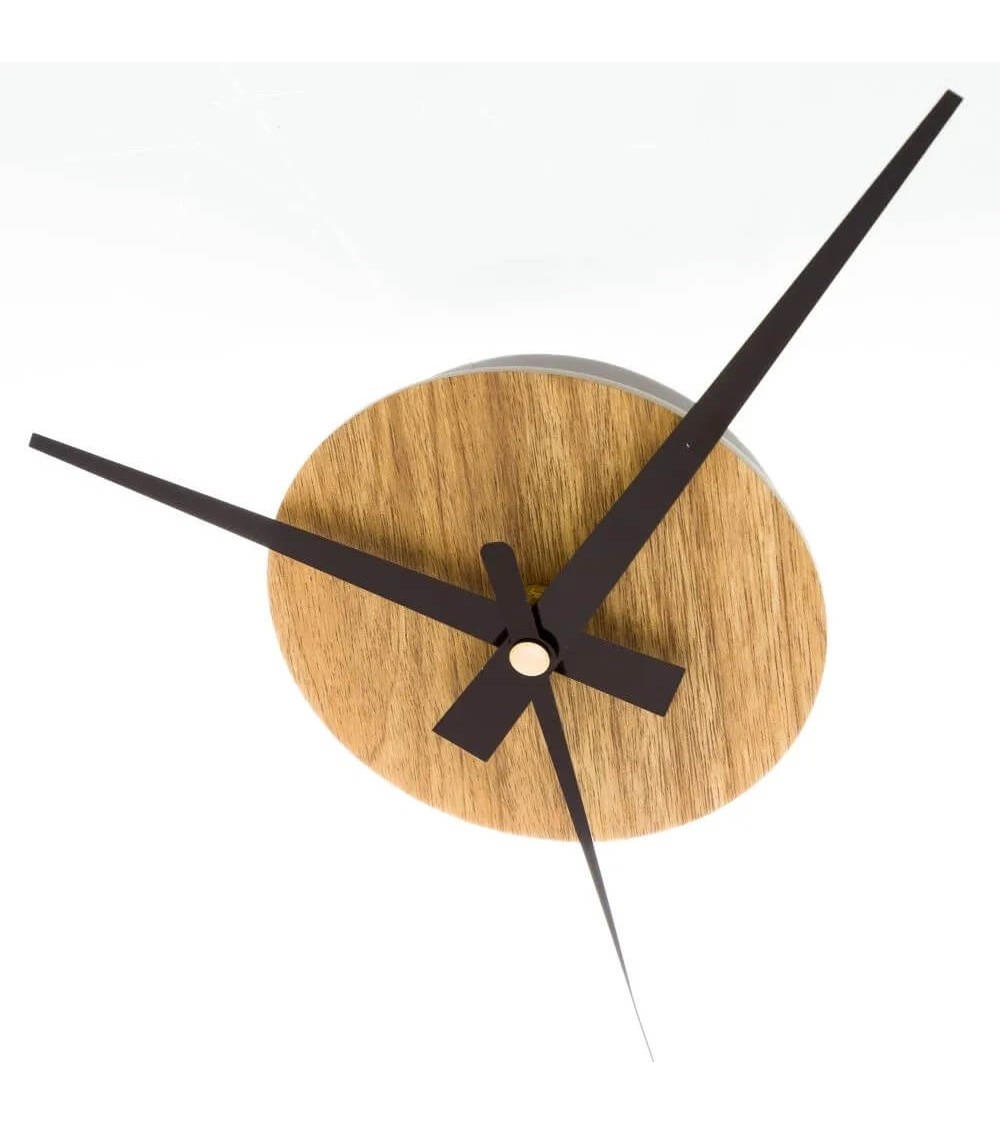 Dcasa Reloj De Pared Adhesivo Beige De Polipropileno De 60 Cm