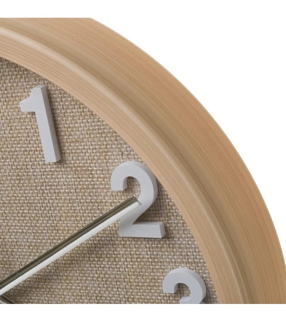 Dcasa Reloj De Pared De Plástico Beige Moderno Para Cocina Bretaña