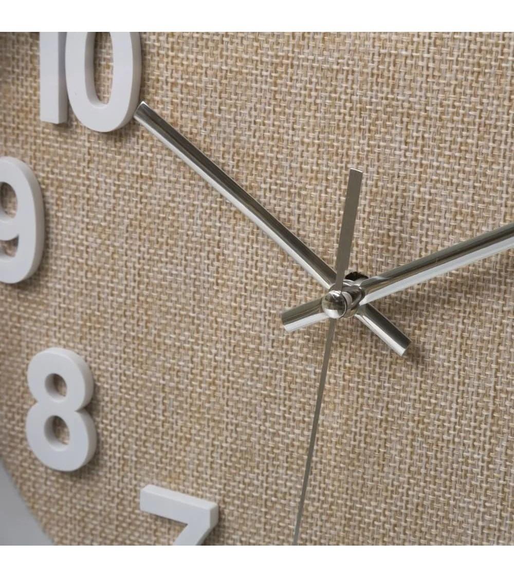 Dcasa Reloj De Pared De Plástico Beige Moderno Para Cocina Bretaña