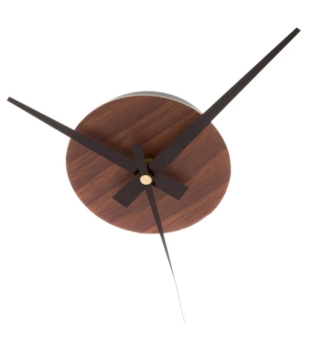 Dcasa Reloj De Pared Marrón De Polipropileno De 60 Cm