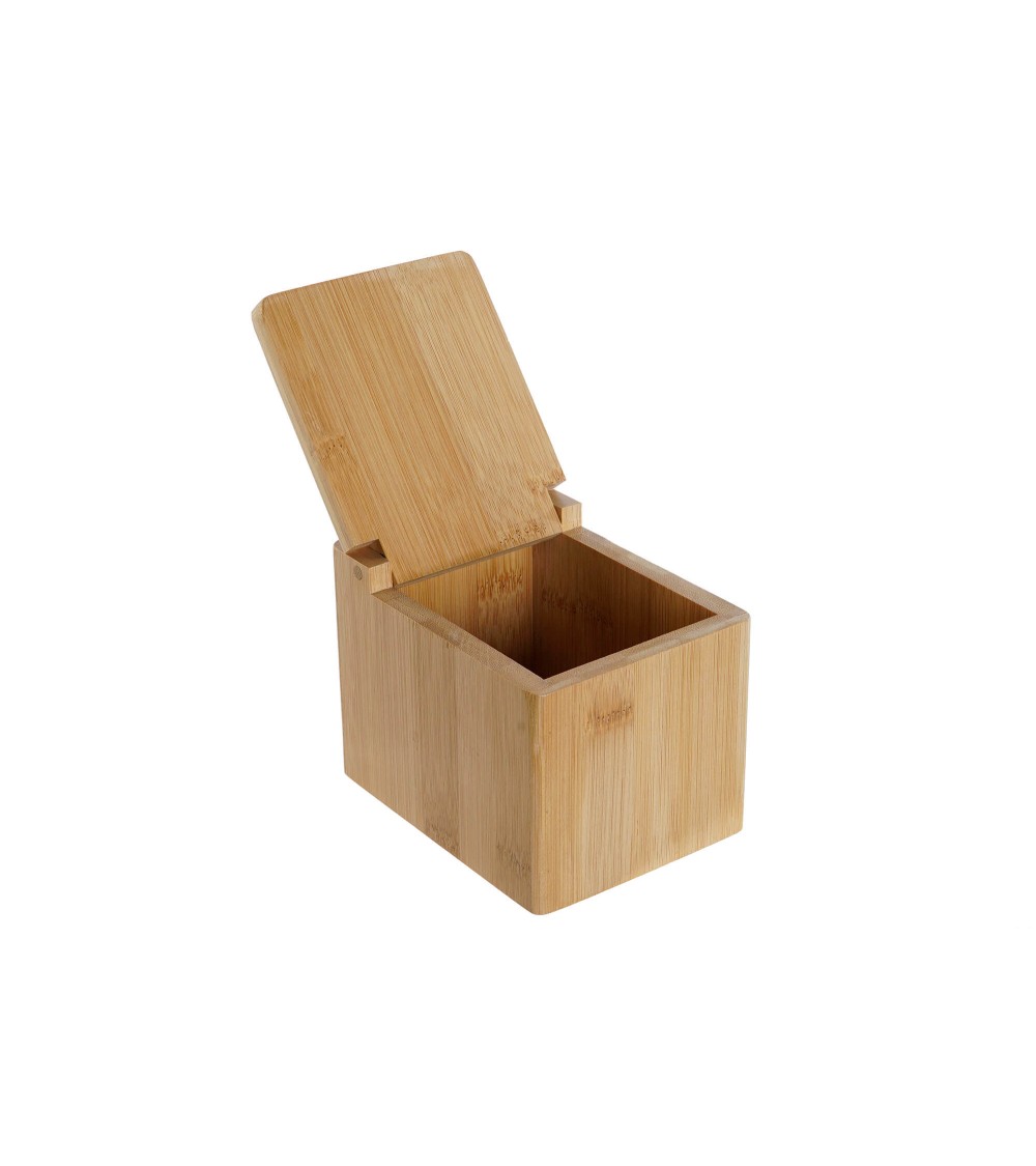 Dcasa Salero Nordico Bambu Natural Para Cocina Sol Nacido