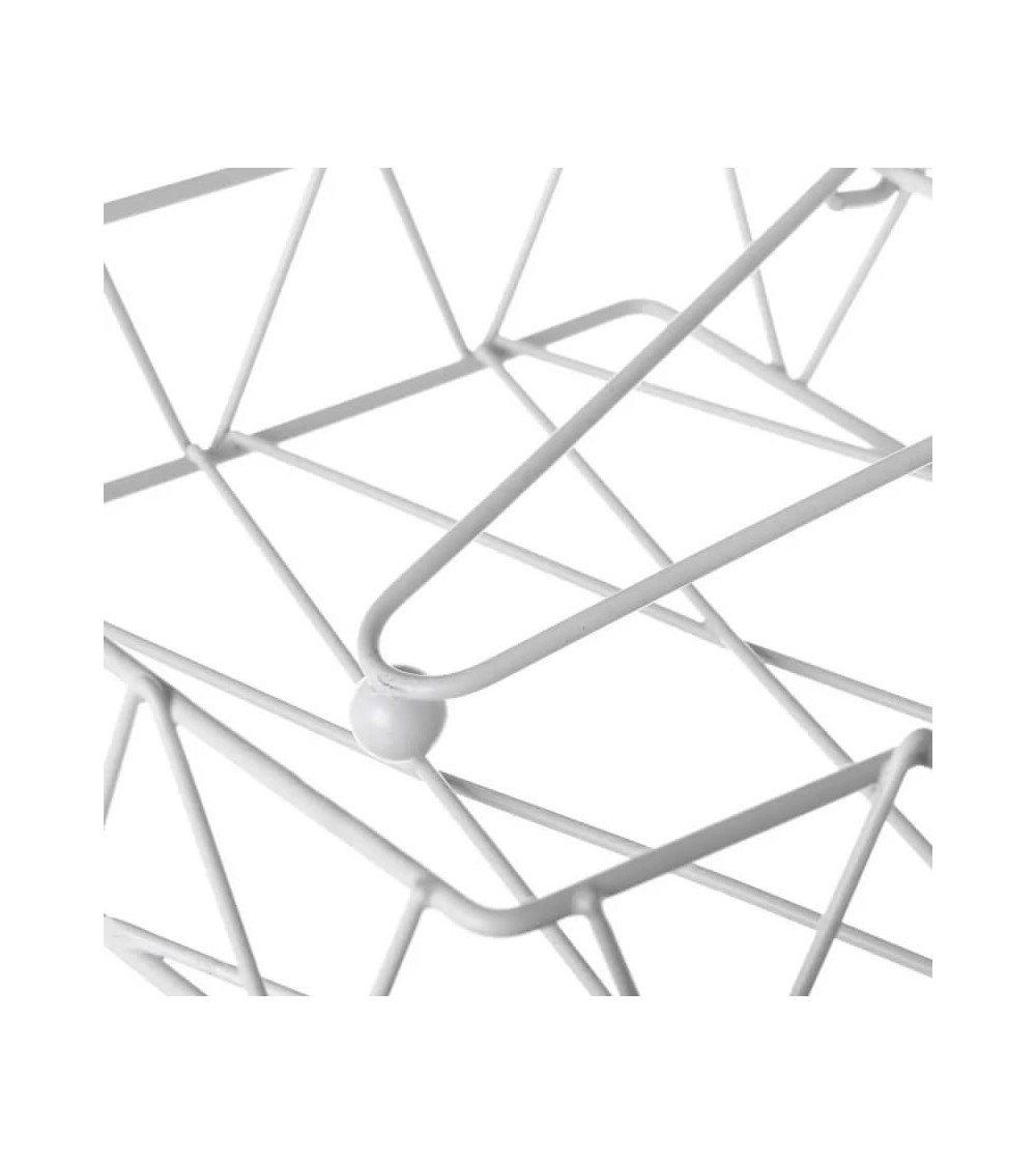 Dcasa Servilletero Metal Blanco Para Cocina Fantasy