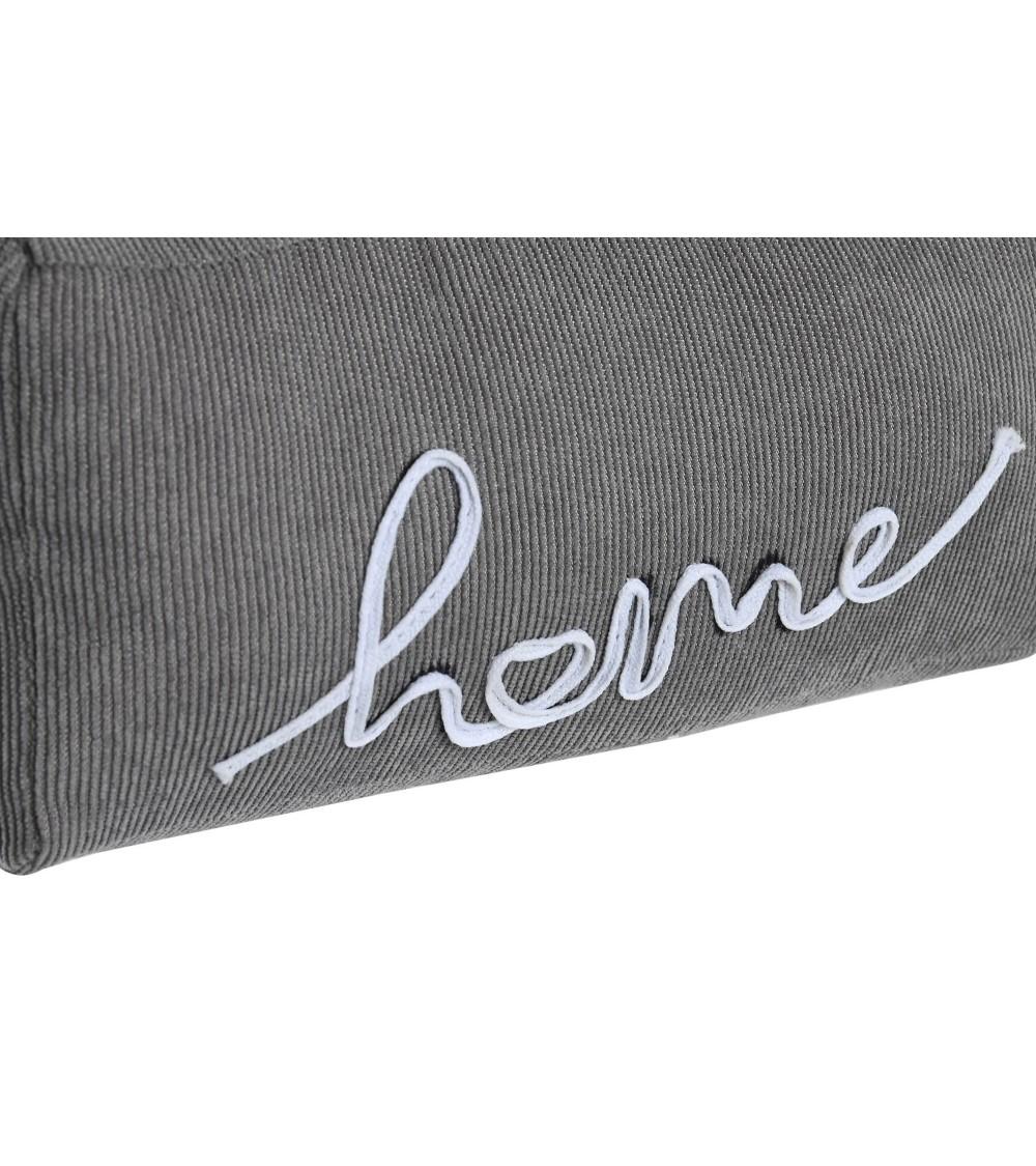 Dcasa Set De 2 Topes De Puerta De Tela Y Gravilla Home En Beig Y Gris