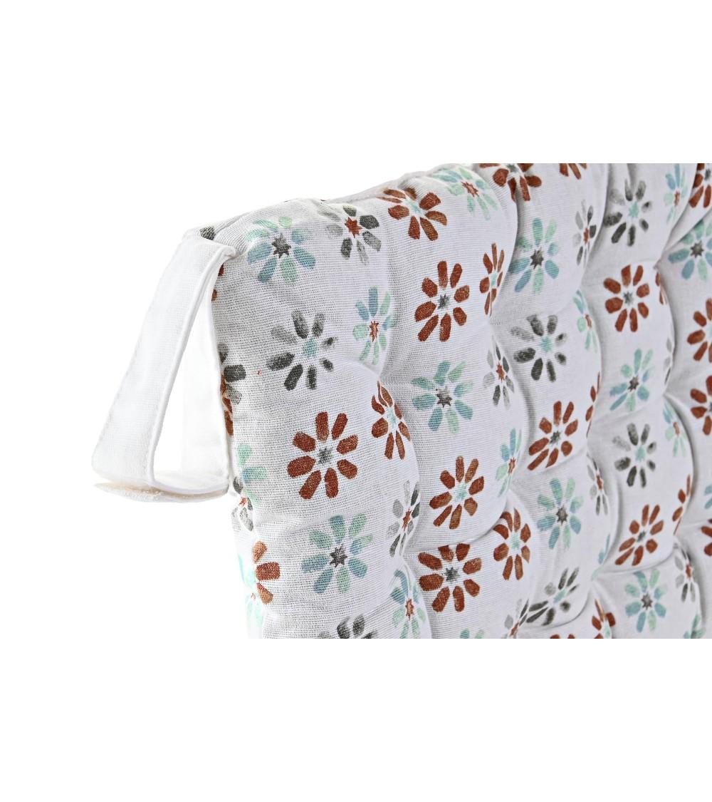 Dcasa Set De 4 Cojines Acolchados Para Silla Colores De Algodon De 40x40 Cm