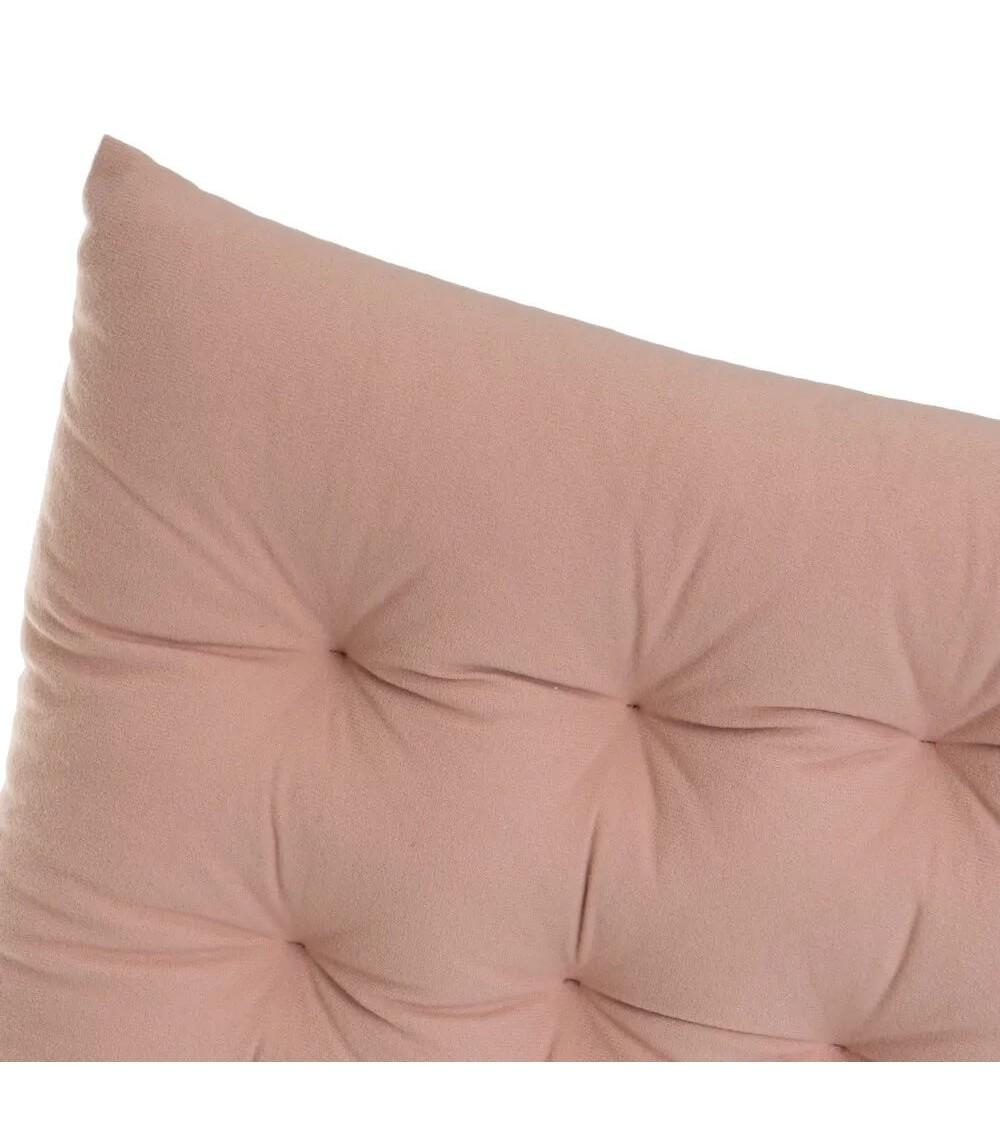 Dcasa Set De 4 Cojines Acolchados Para Silla Rosas De Antelina De 40x40 Cm