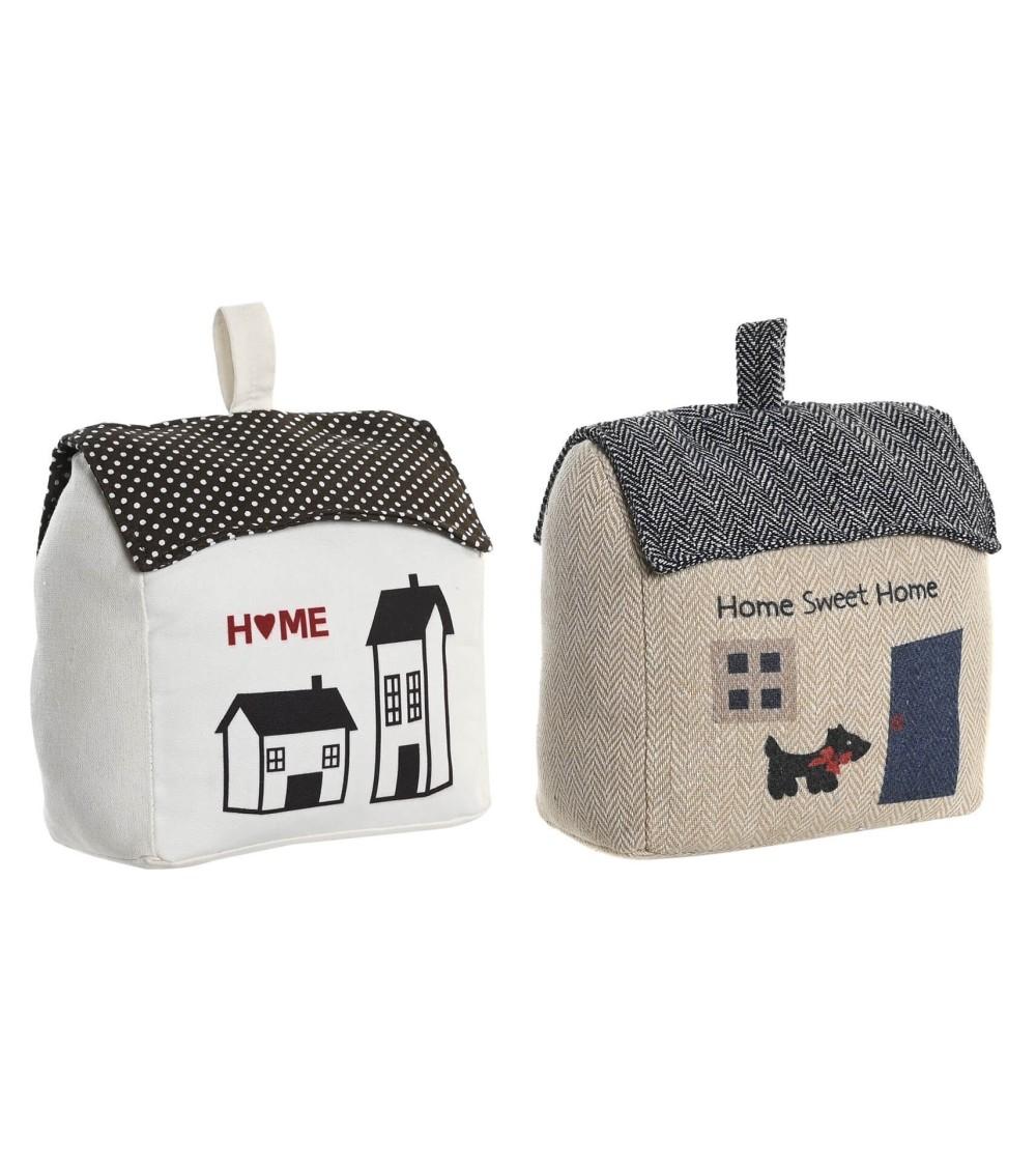 Dcasa Sujeta Puerta Para Suelo Home Sweet Home De Tela Topes De Puerta Decorativo