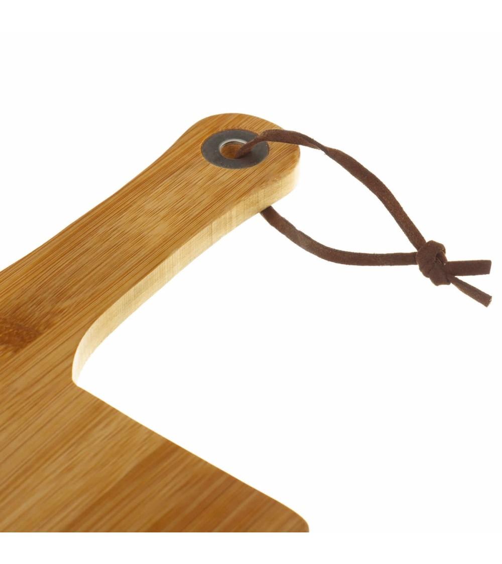 Dcasa Tabla Cortar Bambú Marrón Para Cocina De 45x25 Cm