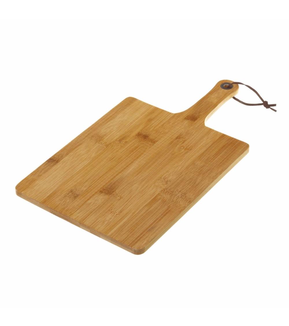 Dcasa Tabla cortar bambú marrón para cocina de 45x25 cm