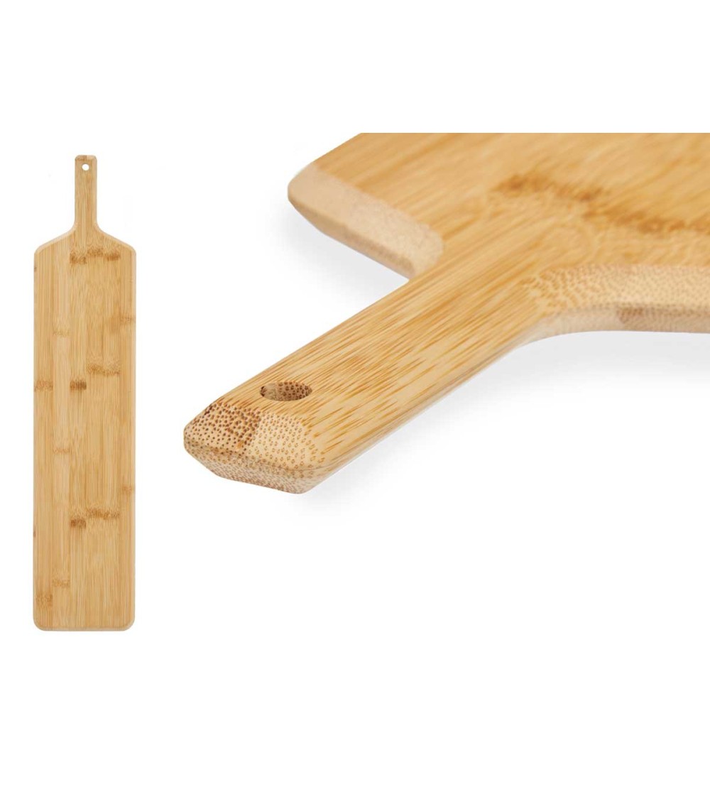 Dcasa Tabla De Bambú Para Aperitivo Con Mango Nordica 65 Cm