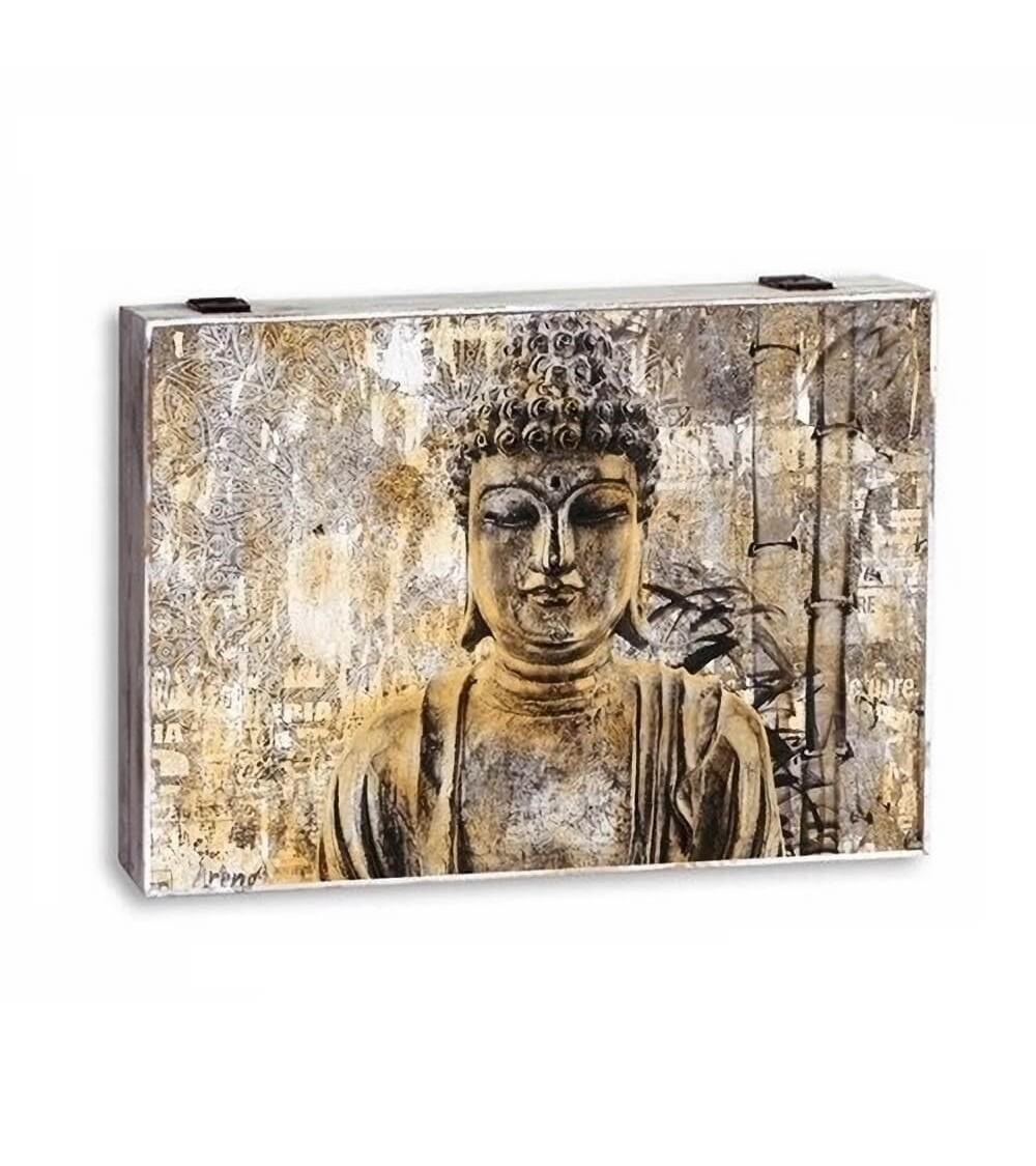 Dcasa Tapa contador de luz cubrecontador electricos buda bambu dcha