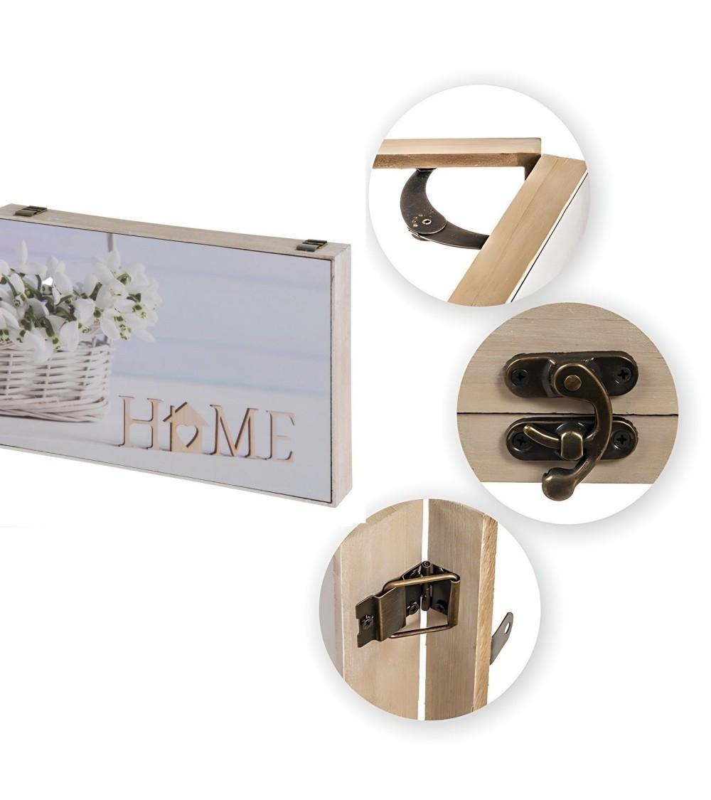 Dcasa Tapa Contador De Luz O Cubrecontador Electricos De Madera Home De 46x6x32 Cm