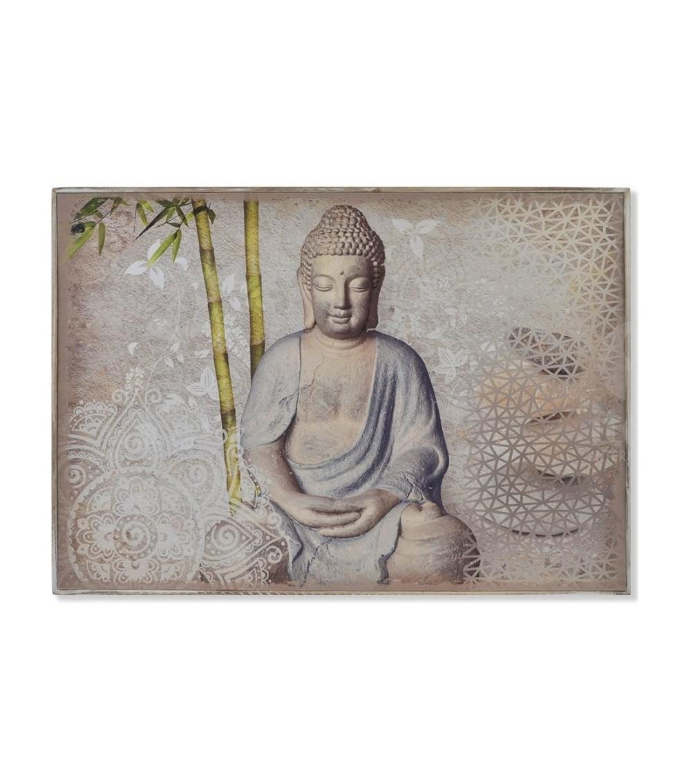 Dcasa Tapa contador de luz o cubrecontador electricos de madera buda oriental