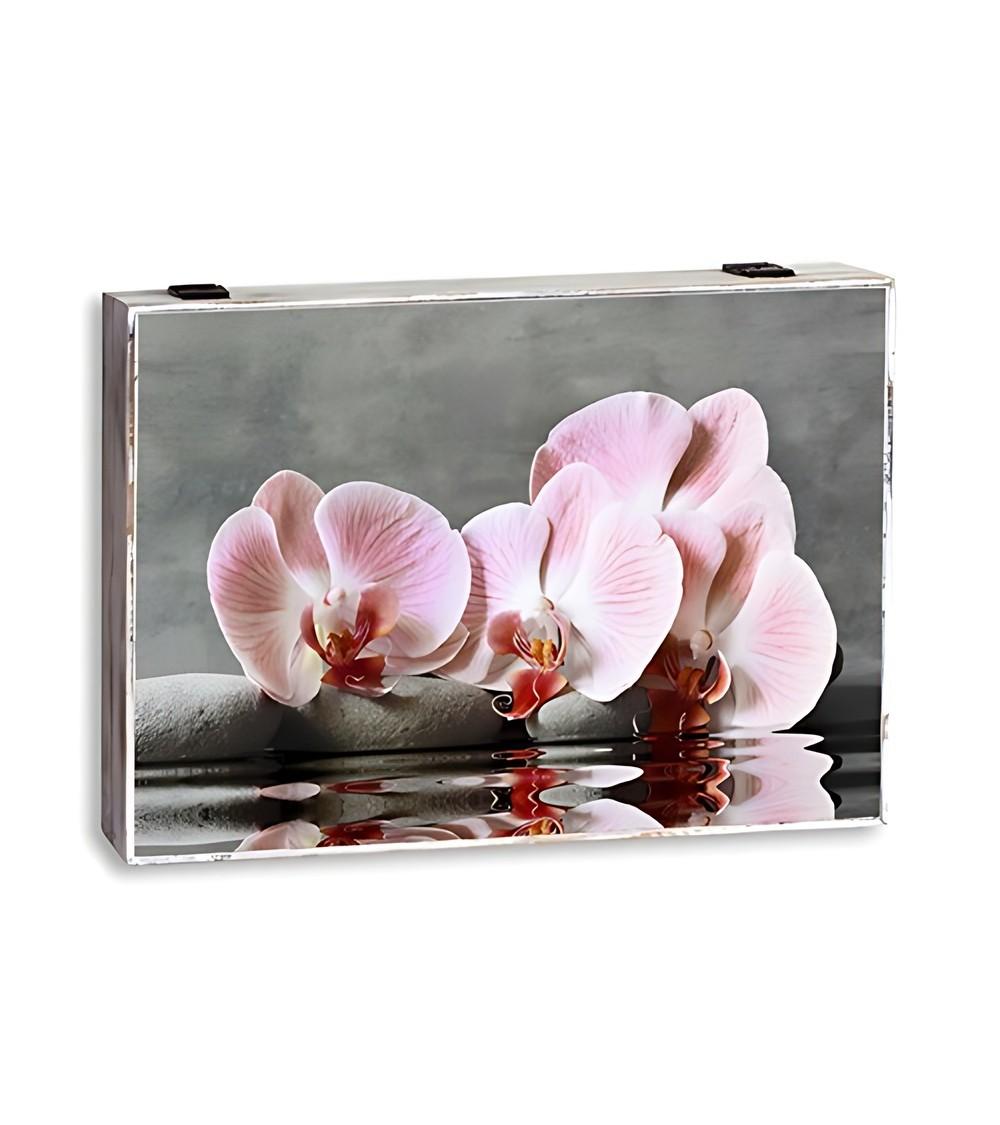 Dcasa Tapa contador luz o cuadro eléctrico de madera Zen Relax de 46x6x32 cm