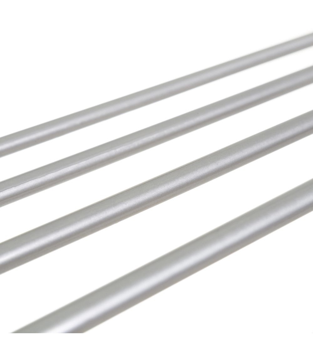 Dcasa Zapatero Blanco De Plástico Con 4 Baldas De 65x19x50 Cm