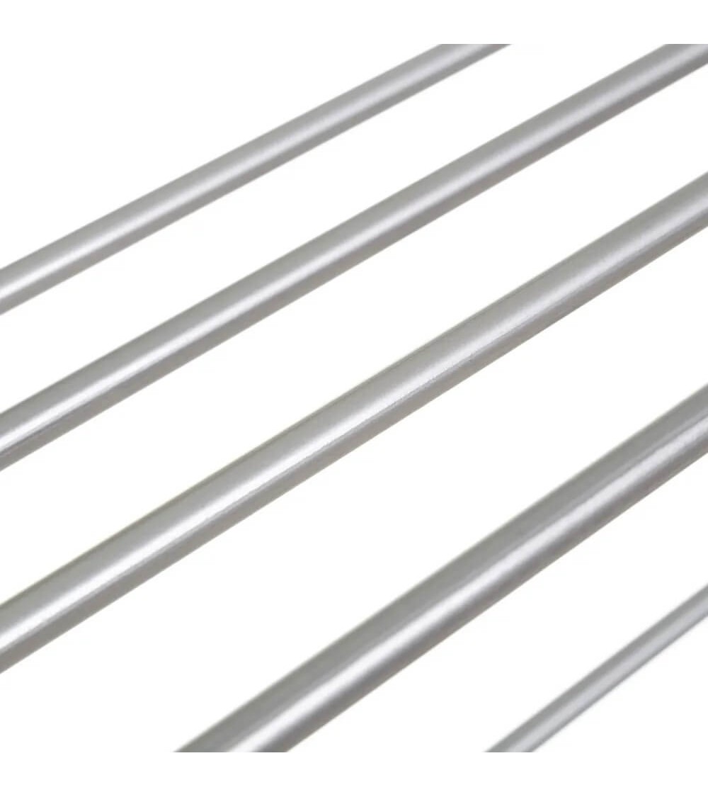 Dcasa Zapatero Gris De Plástico Con 4 Baldas De 65x19x50 Cm