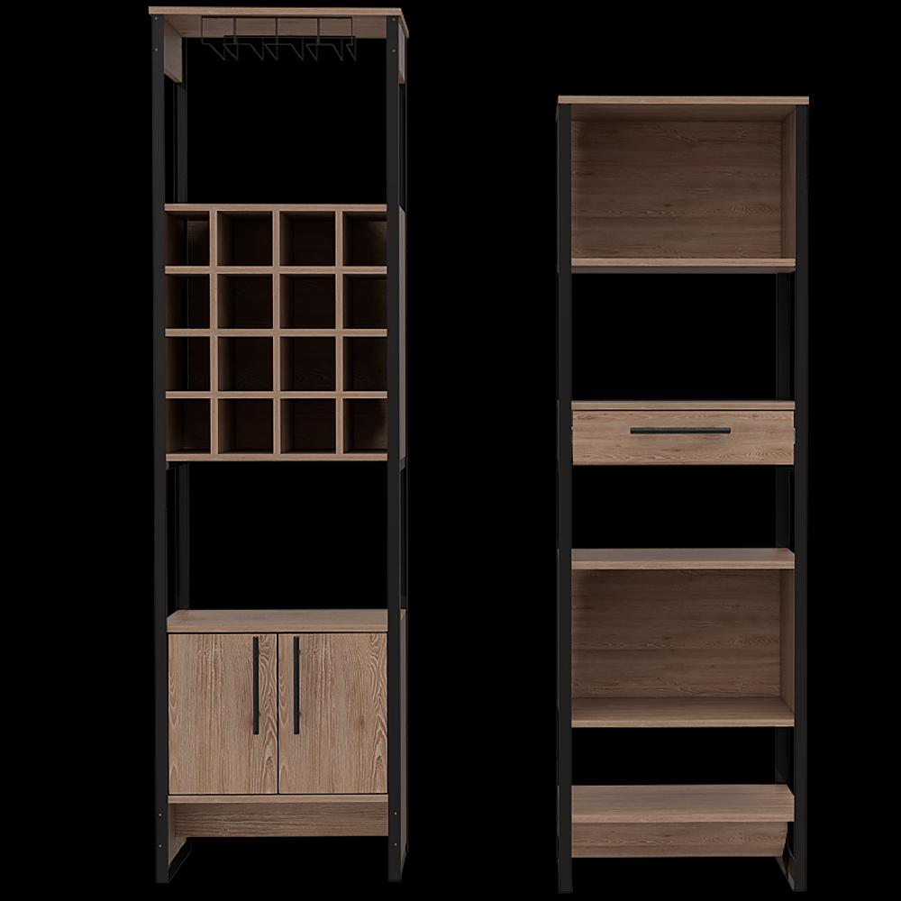 Deco home Combo Magnum bar+biblioteca abierto