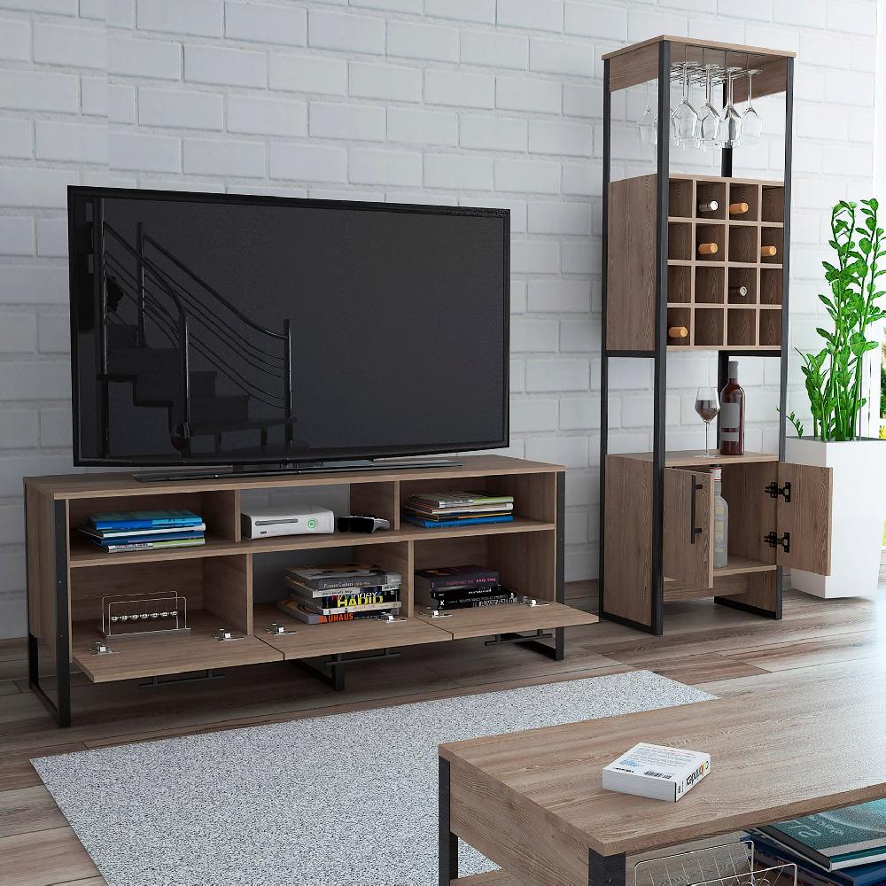 Deco Home Combo Magnum Bar+Rack Tv Abierto