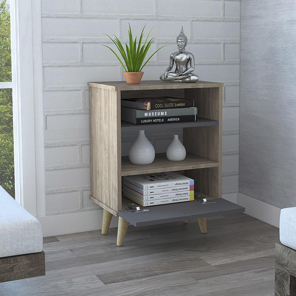 Deco Home Combo Mesa Auxiliar Salem + Mesa De Centro