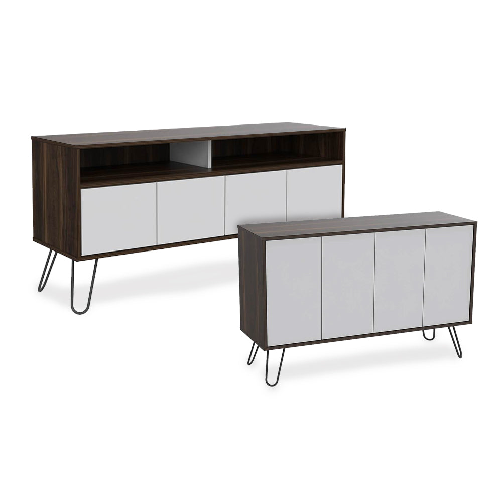 Deco home Combo Rack de Tv + Bife Vassel