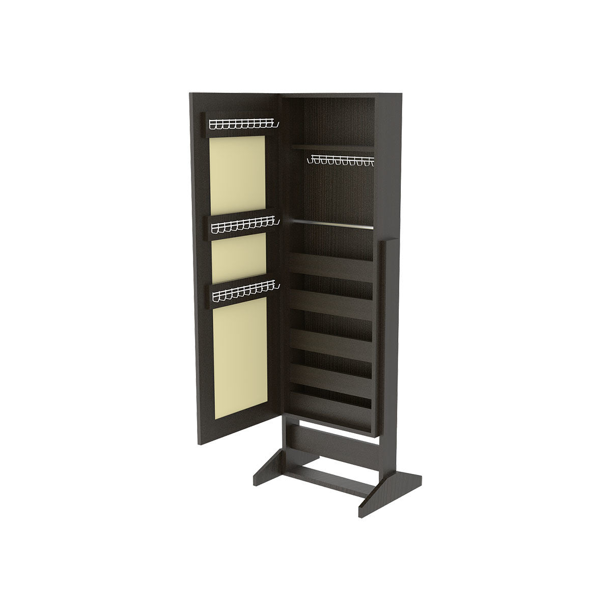 Deco Home Joyero Prisma Chocolate