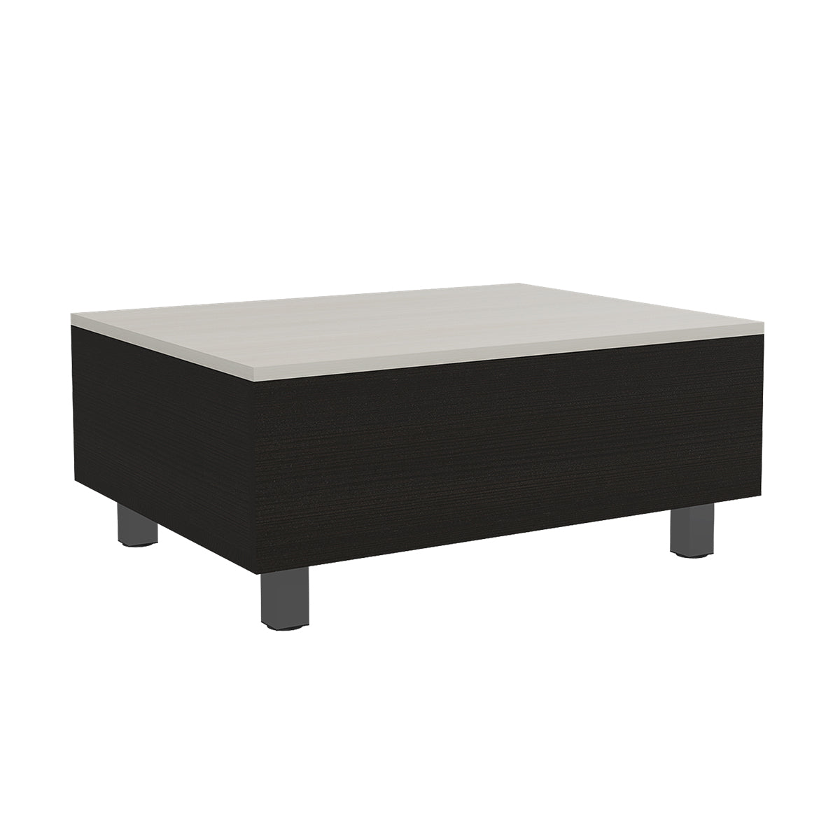 Deco Home Mesa De Centro Gambia Chocolate Marfil