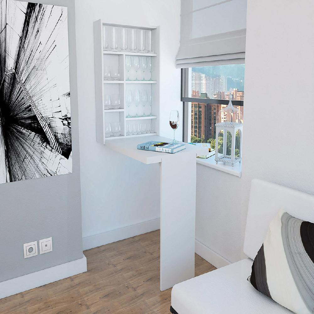 Deco Home Mesa Empotrable Vatta Blanca