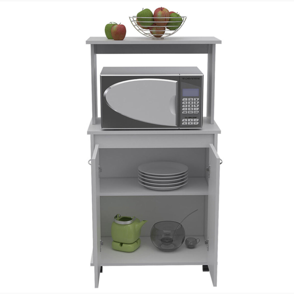 Deco Home Modulo Microondas Bajo Italia Blanco