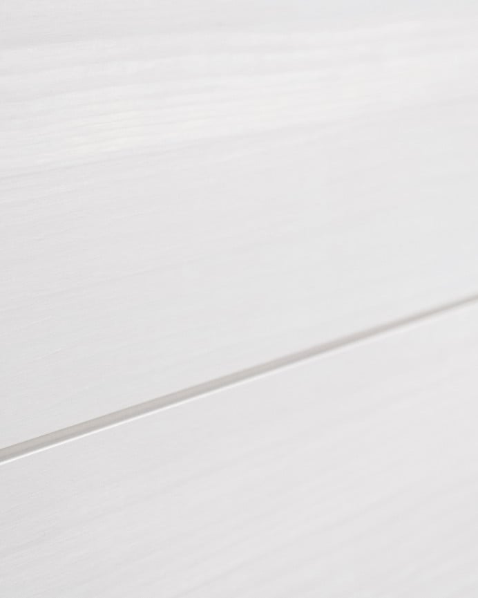 Deco Wood Cabecero De Madera Maciza Color Gris Decapado De 90x80cm