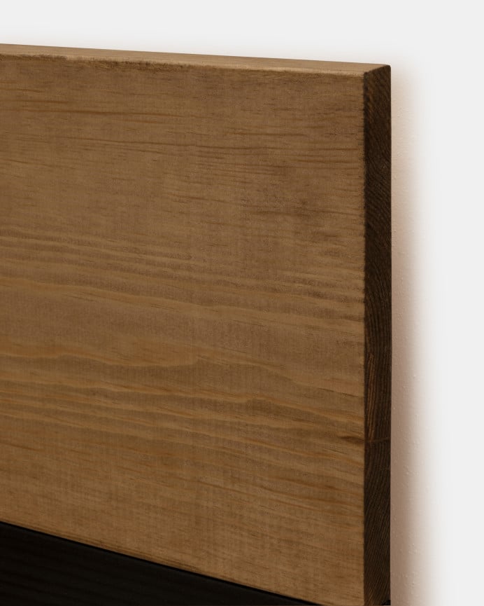 Deco Wood Cabecero De Madera Maciza Decapado De 80x60cm