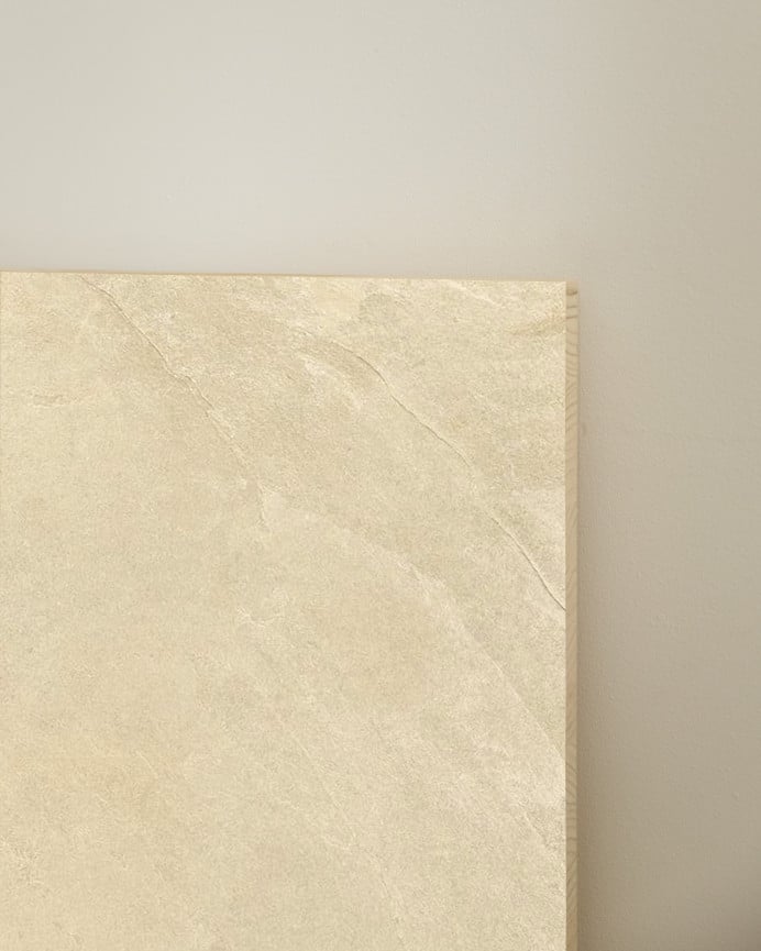 Deco Wood Cabecero De Madera Maciza Estampado De 90x80cm