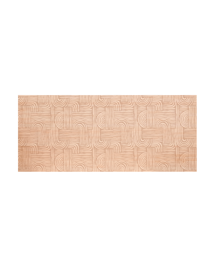 Deco Wood Cabecero De Madera Maciza Estampado De 90x80cm