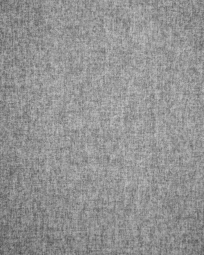 Deco Wood Cabecero Tapizado De Poliester Liso En Color Gris De 90x80cm