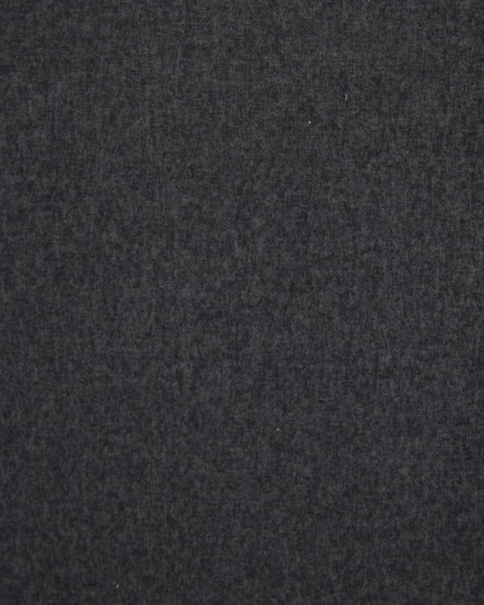 Deco Wood Cabecero Tapizado De Poliester Liso En Color Negro De 90x80cm