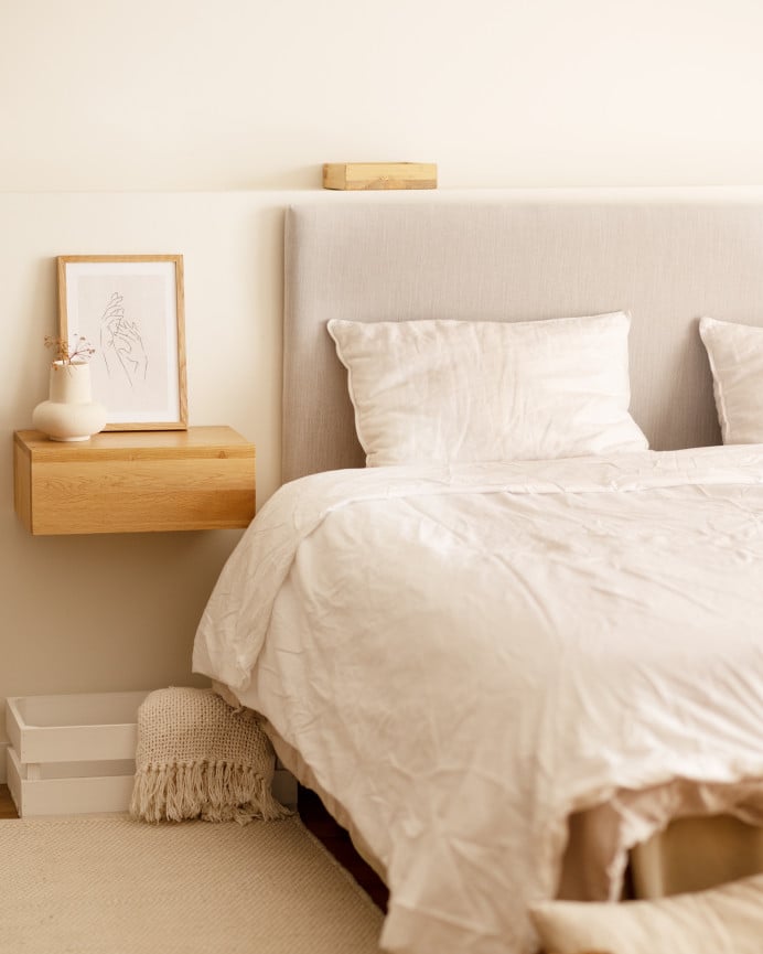 Deco Wood Caja De Madera Maciza En Tono Blanco De 49x30 5x17 5cm