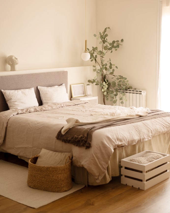 Deco Wood Caja De Madera Maciza En Tono Blanco De 49x30 5x25 5cm