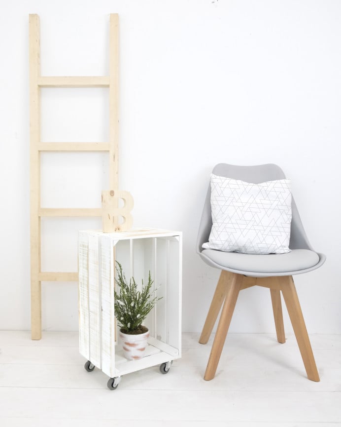 Deco Wood Caja Elaborada Con Madera De Pino Gallego De 25 5x30 5x49cm