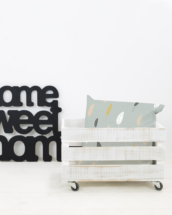 Deco Wood Caja Elaborada Con Madera De Pino Gallego De 49x30 5x25 5cm