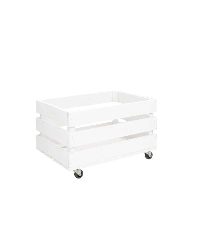 Deco wood Caja elaborada con madera de pino gallego de 49x30 5x25 5cm