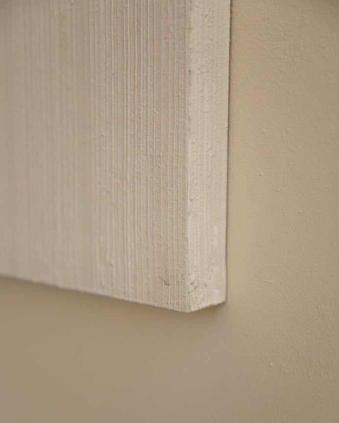 Deco Wood Cuadro Azul Y Blanco Decorativo Sobre Algodón Con Bastidor De Madera Pintado Artesanalmente Con Pintura Al óleo De 80x60cm