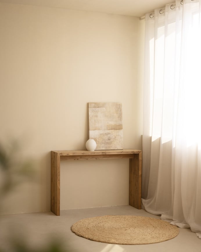 Deco Wood Cuadro Gris Decorativo Sobre Algodón Con Bastidor De Madera Pintado Artesanalmente Con Pintura Al óleo De 80x60cm