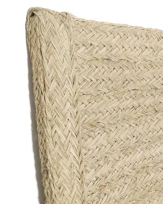 Deco Wood Cabecero De Esparto Natural De 115x70cm