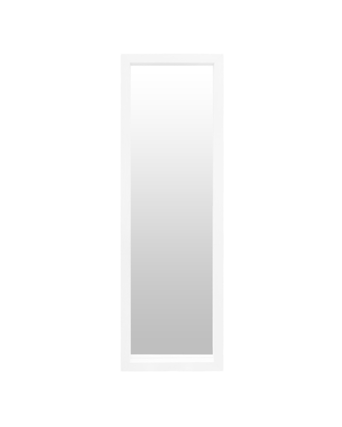 Deco wood Espejo de madera color blanco de 59x79cm