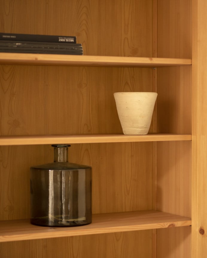 Deco Wood Macetero De Arcilla Natural Ø15cm