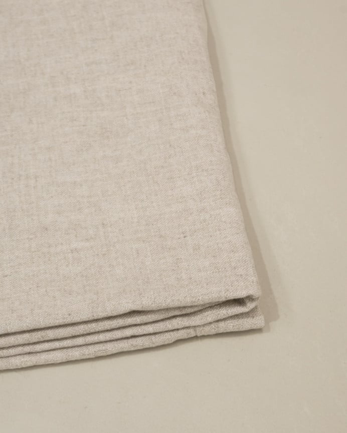 Deco Wood Funda Para Canapé Desenfundable De Lino Beige Para Colchón De 90x200cm