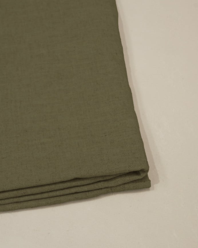 Deco Wood Funda Para Canapé Desenfundable De Lino Verde Para Colchón De 90x200cm