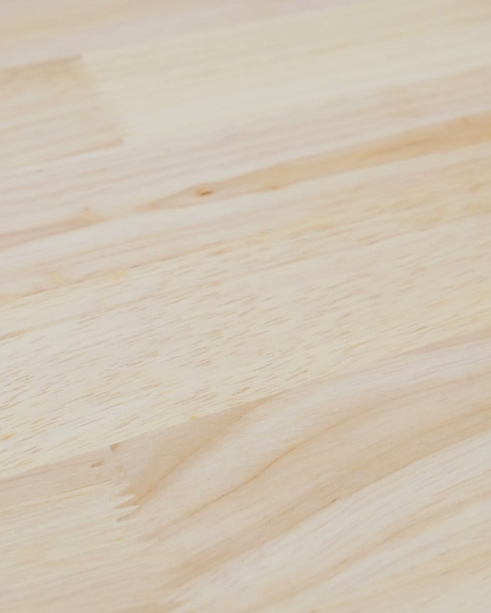 Deco Wood Mesa De Centro Elevable De Madera Maciza Con Patas De Hierro Color Blanco De 43x120cm