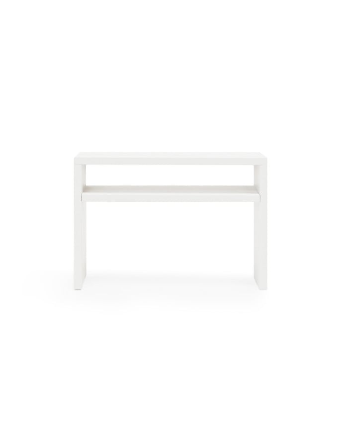 Deco Wood Mesita De Noche De Madera Maciza En Tono Blanco De 50x36cm