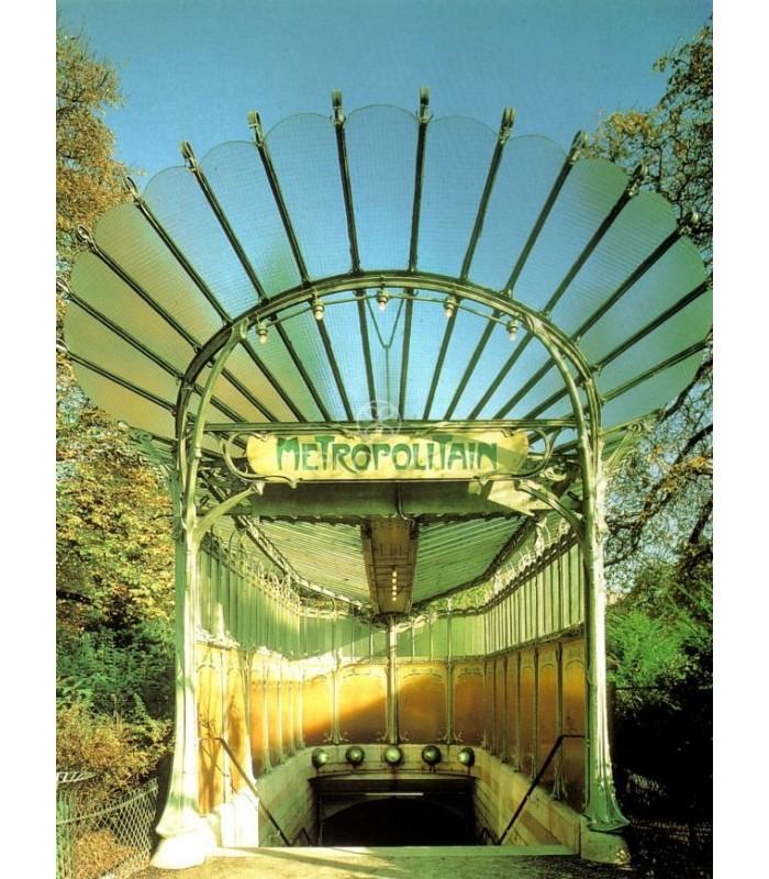 Decoratt Acceso a estacion de metro. Paris. Guimard.1900